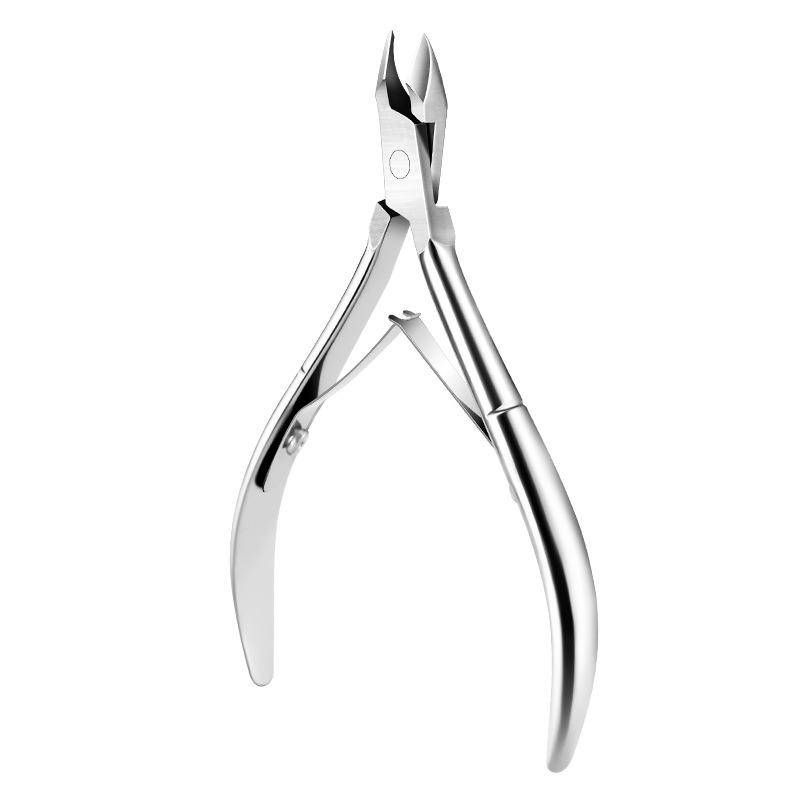 

Gold Shears D501 Stainless Steel Cuticle Nippers - Silver Nail Clippers for Manicure and Salon Care