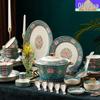 Blue Lotus Nordic 58-Piece Dinnerware Set