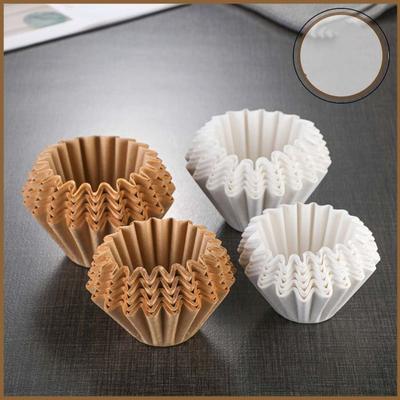 50 Stück Wellenmuster Kaffeefilterpapier Handgebrühter Kaffee Wasserfilterpapier Kaffeefilter