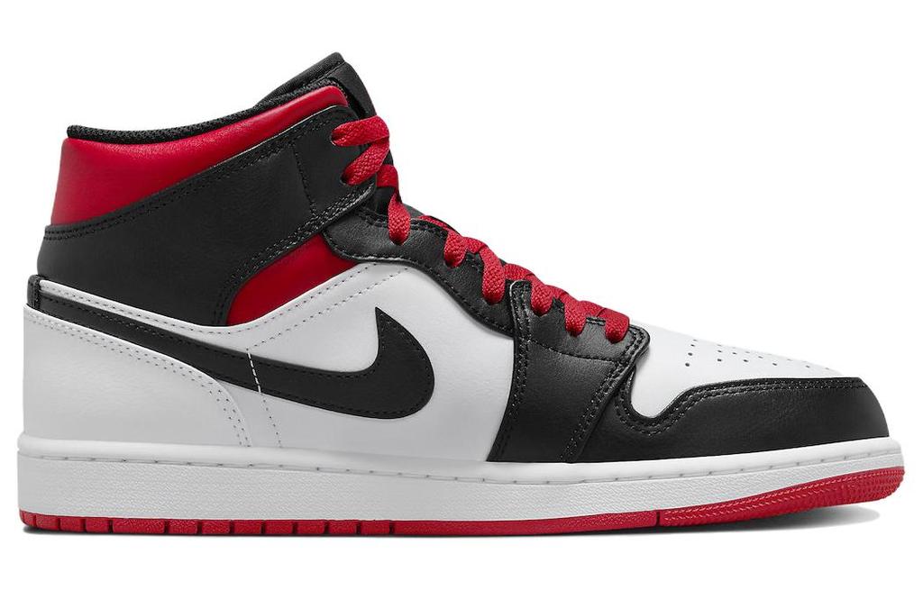 Jordan 1 Mid Gym Red Black Toe DQ8426-106