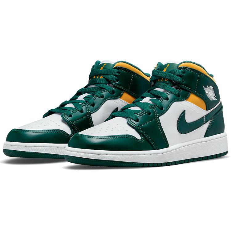 New Jordan 1 Mid GS Sonics 554725-371