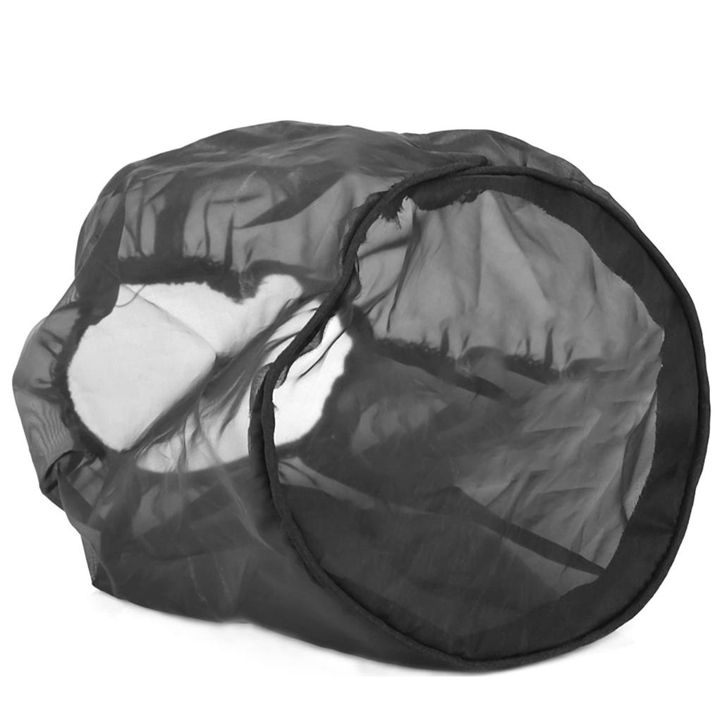 Air Filter Socks Universal Oilproof Maintenance Air Filter Cover Dustproof Black (Small)