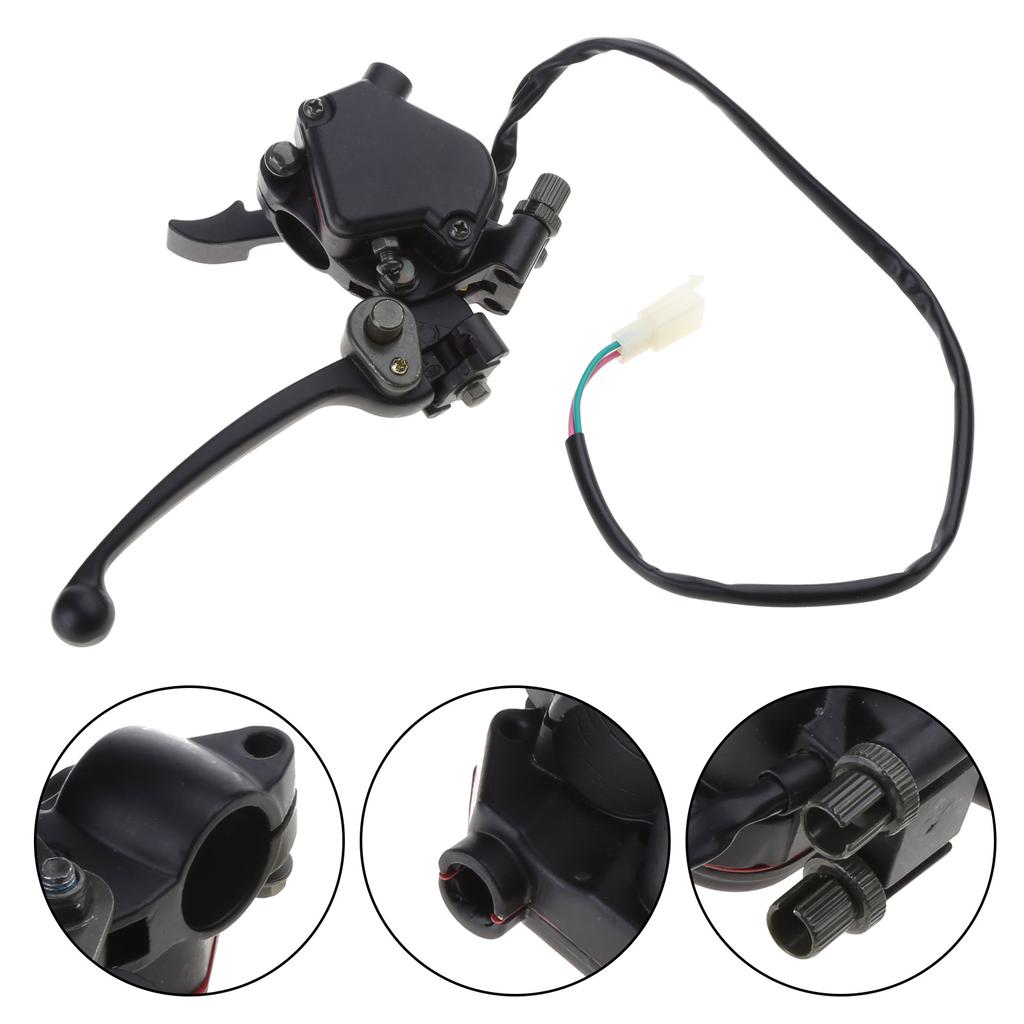 20mm 7/8'' Universal Motorcycle Right Front Brake Clutch Master Cylinder Clutch Lever for 250cc Dirt Bike Moped Scooter