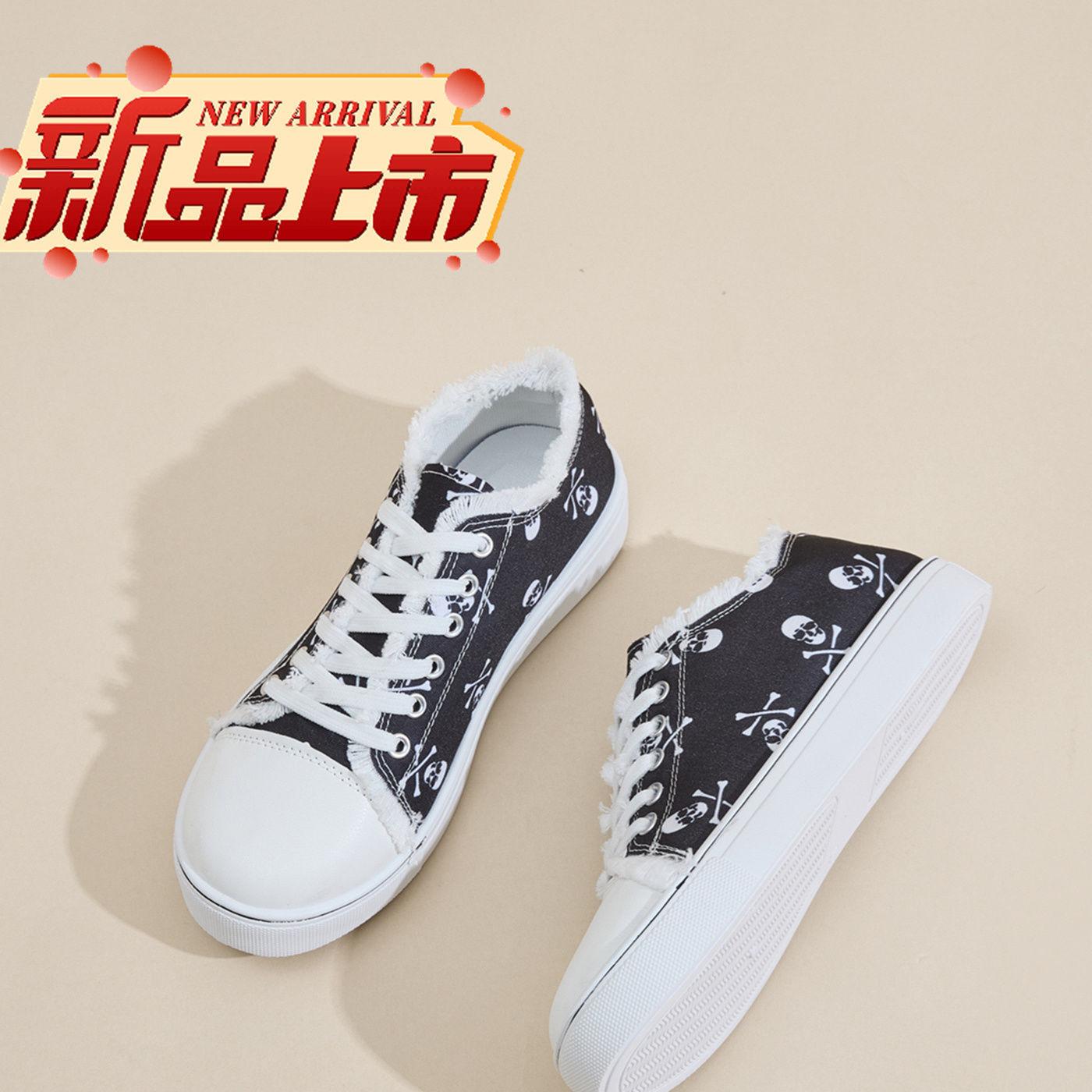 

Comfortable and lightweight low-top single shoes board shoes women s 2025 new foreign style versatile casual fashion popular women s shoes high value 35