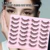 Three-dimensional Half A Year To Throw False Eyelashes, Messy Plain Face Thick Natural Curl Three-dimensional Cross Eyelashes Fourteen Pairs 2026