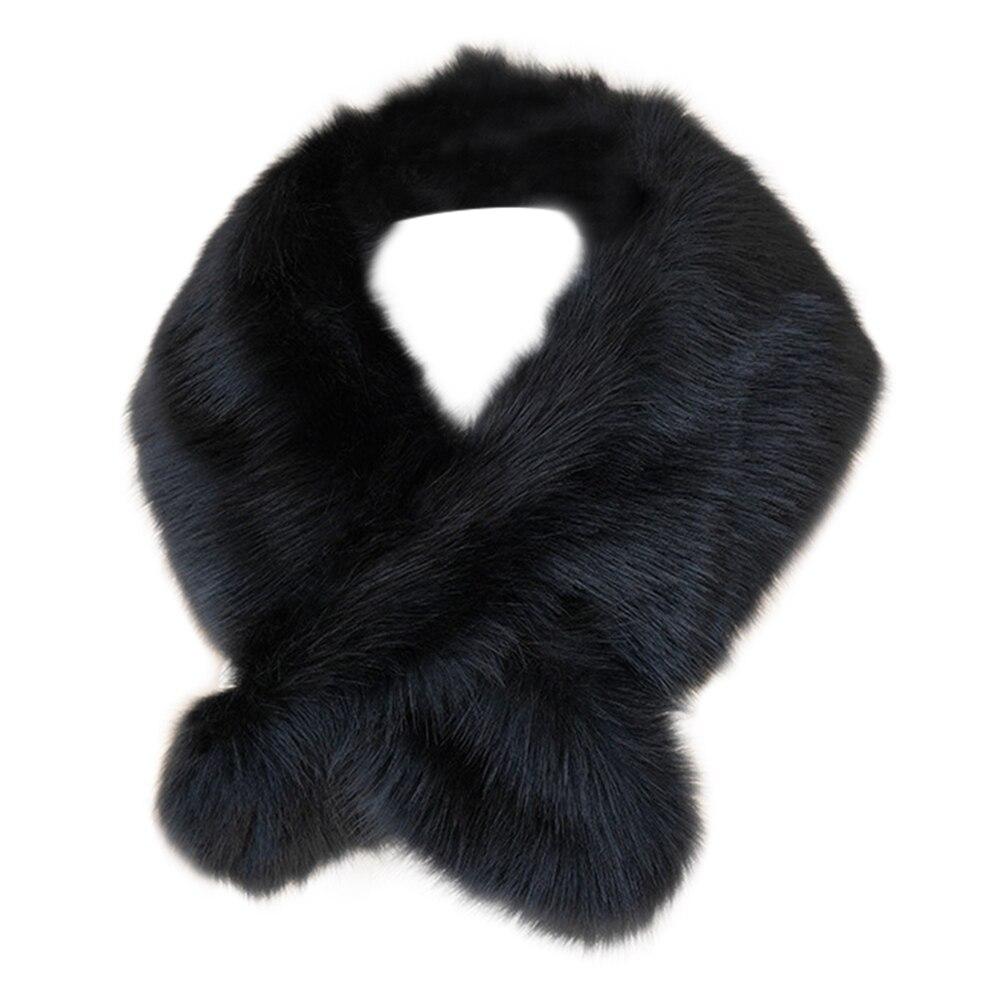 black fur shoulder throw