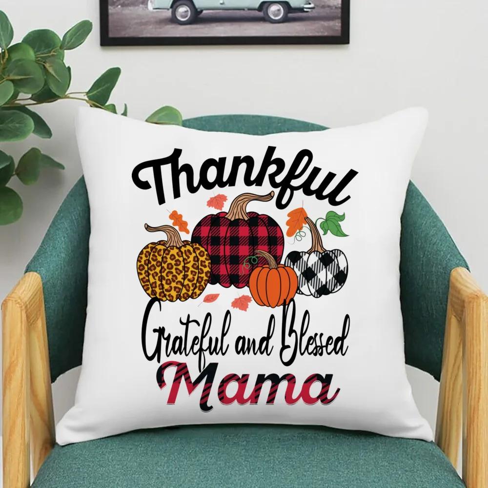 Just A Girl Who Loves Fall Pillow Case Fall Party Decor Home Cushion Cover Autumn Holiday Pillowcase Thanksgiving Halloween Gift