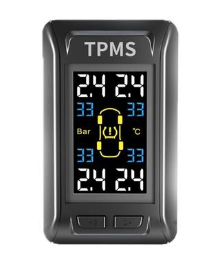 BGUCAR Sistem de Monitorizare a Presiunii în Anvelope TPMS, Ultra-Subțire, Tip Lipire, Alimentat prin USB, Monitorizare în Timp Real,