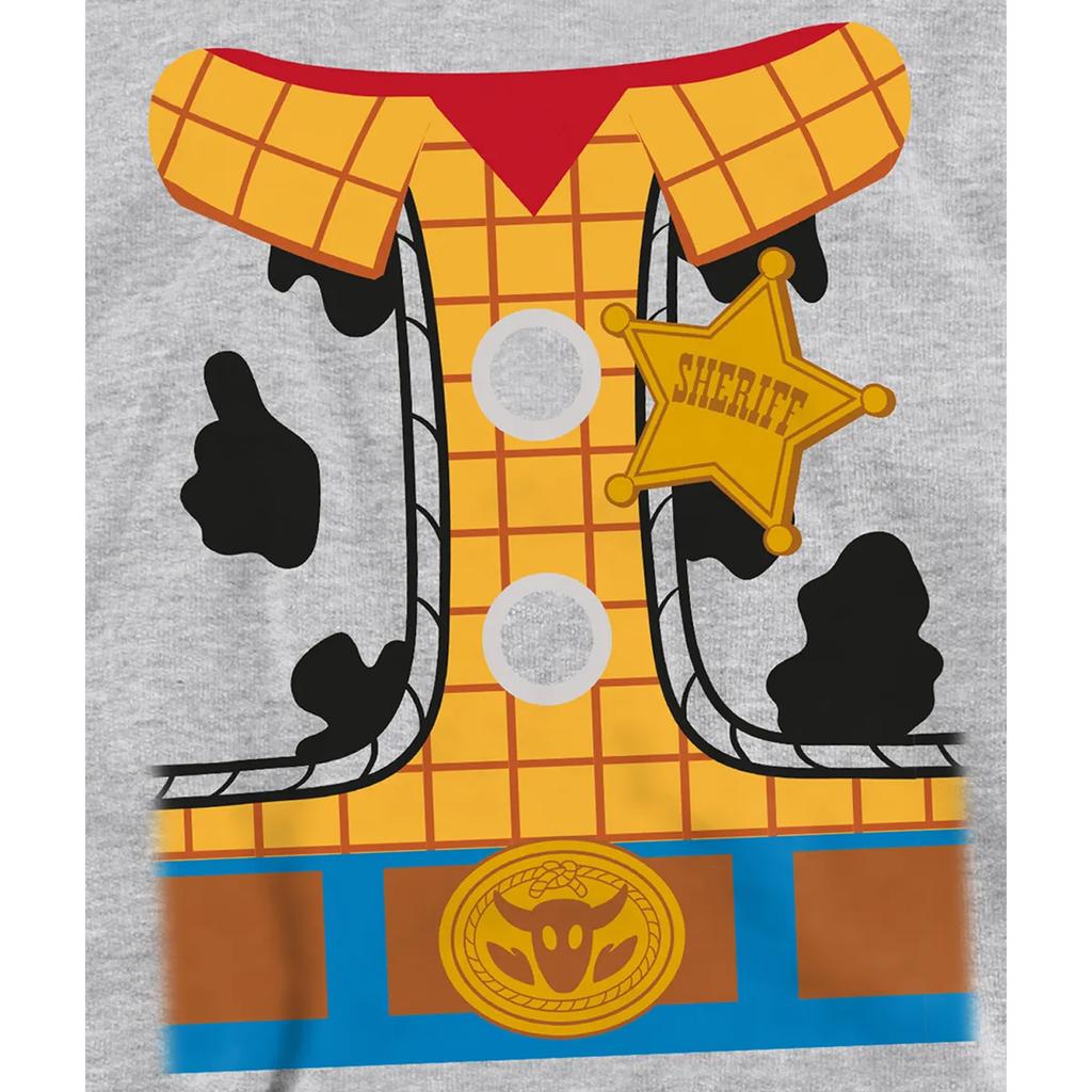 Toy Story Childrens/Kids Woody Costume Heather Pullover Hoodie