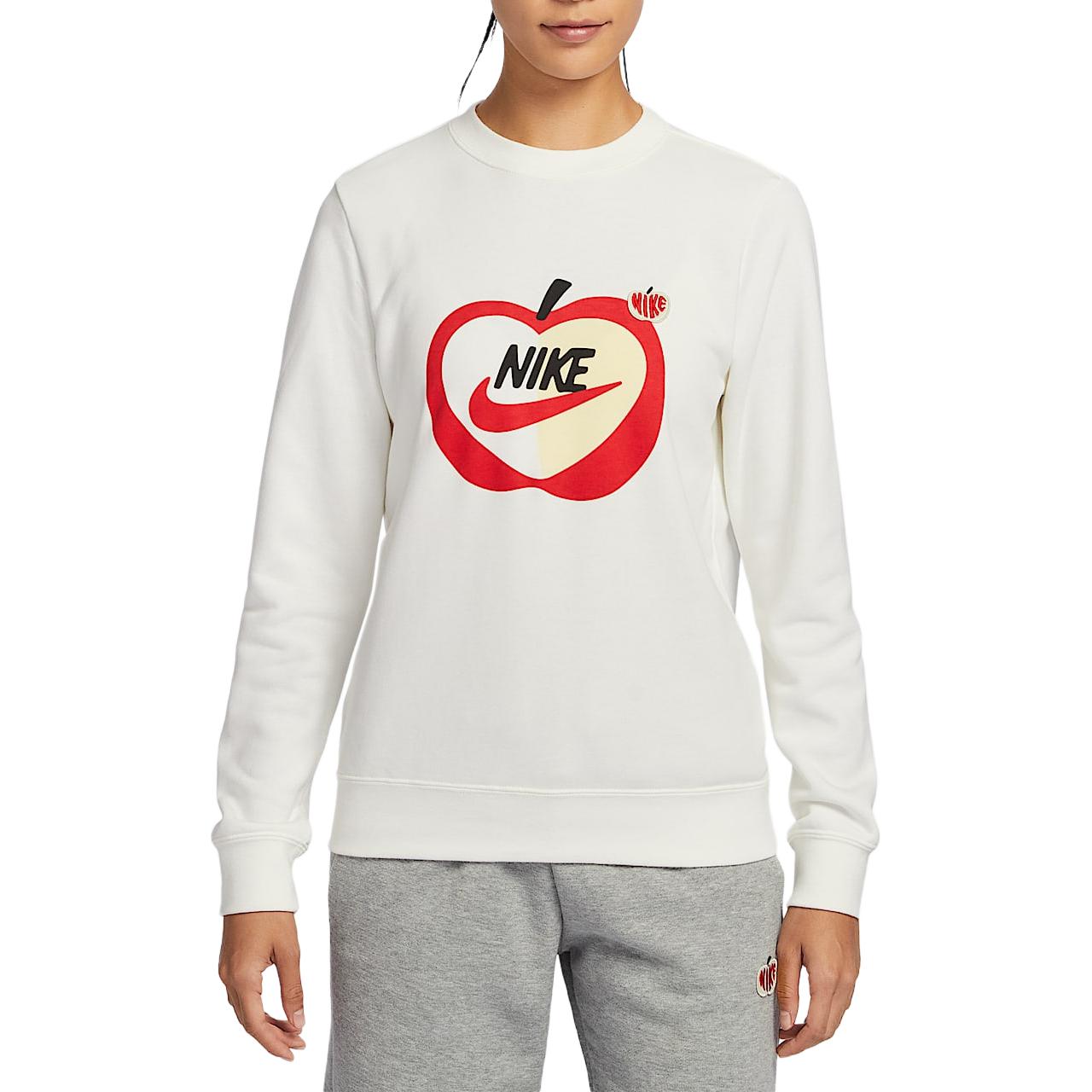 

Nike Sportswear AS W NSW PHNX FLC STD Crew Long Sleeve T-Shirt Women tops White IB8232133 S