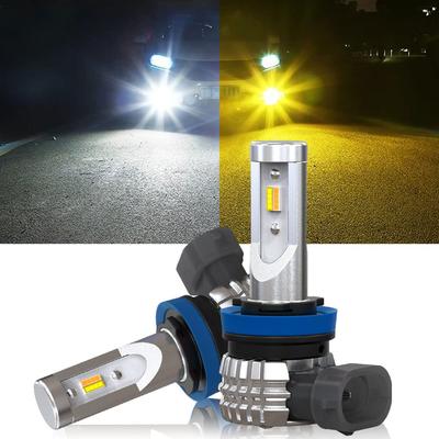 [With 2-color Memory Function] Perrace H8 Led Fog 2-color Switching