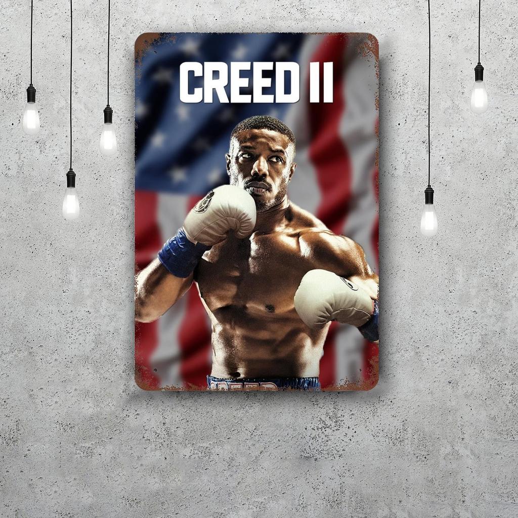 Creed III Creed II Metal Signs wall decor Vintage Tin Signs Captain Metal Poster Decor for Bar Pub Club Wall Decoration