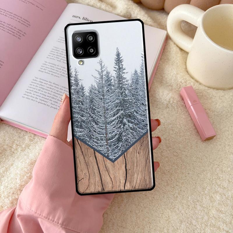Forest Geometry Wood Nature For Samsung Galaxy A56 A54 A34 A14 A06 A16 A26 A36 A12 A32 A52 A13 A33 A53 A15 A35 A55 Case