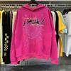Sp5der European and American hip hop singers with the same printed letters 555555 men and women couples sweater hoodie trend
