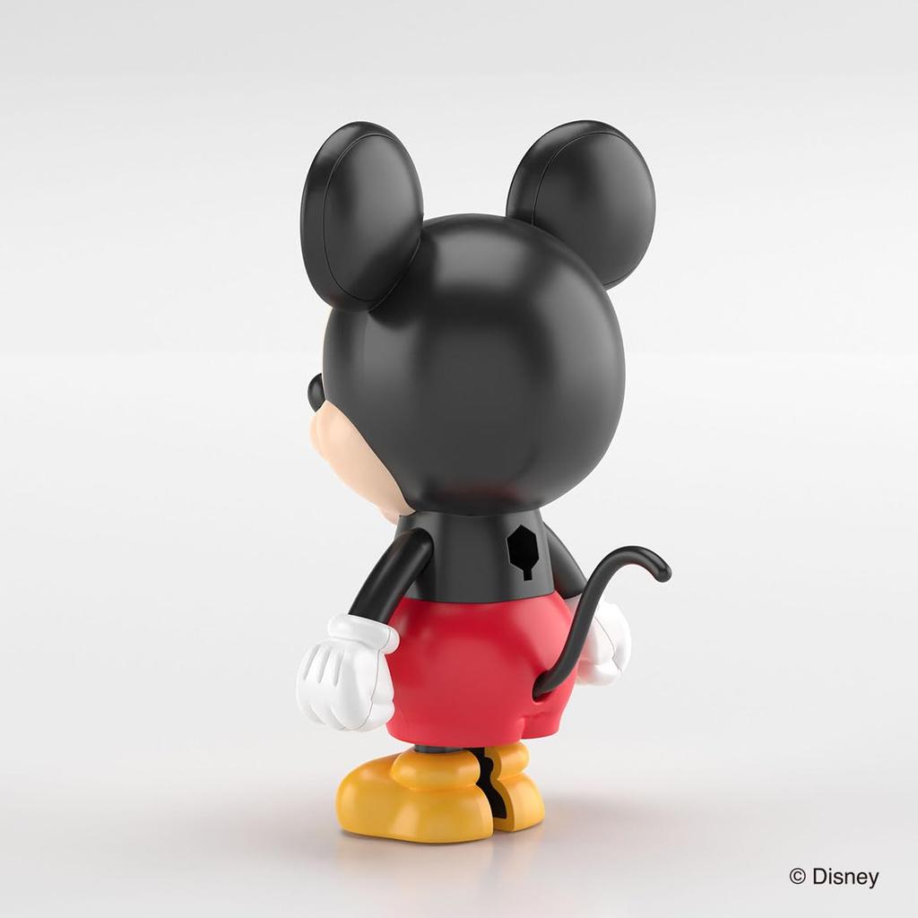 Aoshima Bunka Kyozai Rakupla Tocotoko No. DP-03 Disney Character Mickey & Minnie Pre-Colored Plastic Model