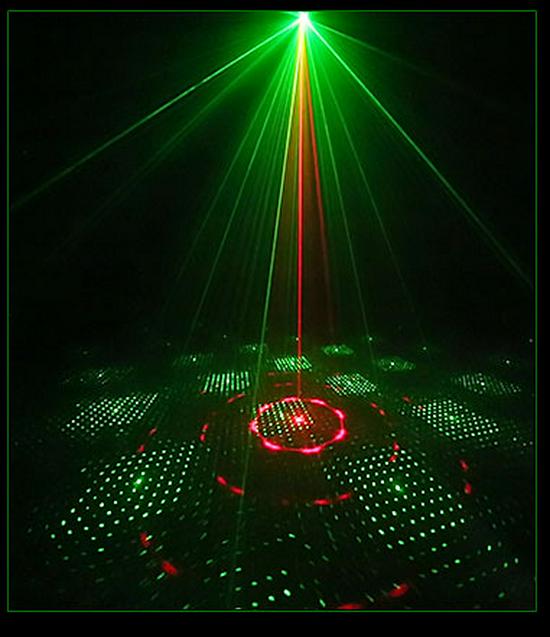 Colorful Voice-Controlled Rotating Stage Lights - LED Magic Ball & Laser