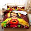 Jesus Virgin Mary Bedding Set Bedroom Twin Bedding Set Comforter Kids Adults Bed Duvet Cover Double King Comforter Home Decor