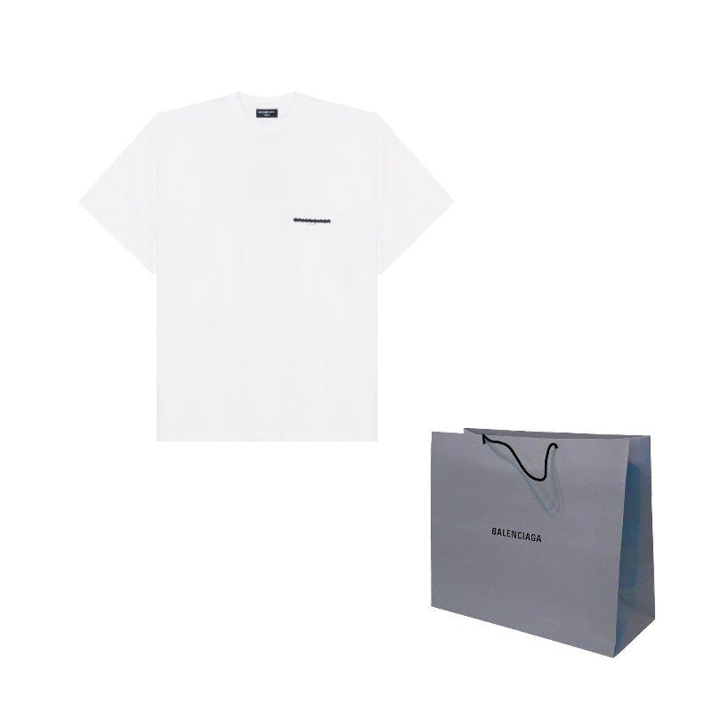 Balenciaga FW22 T Shirt Men's White 694576TMVJ69800