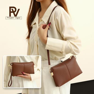 2025 Women's Multi-Purpose PU Crossbody Handbag: Simple & Casual Shoulder Bag