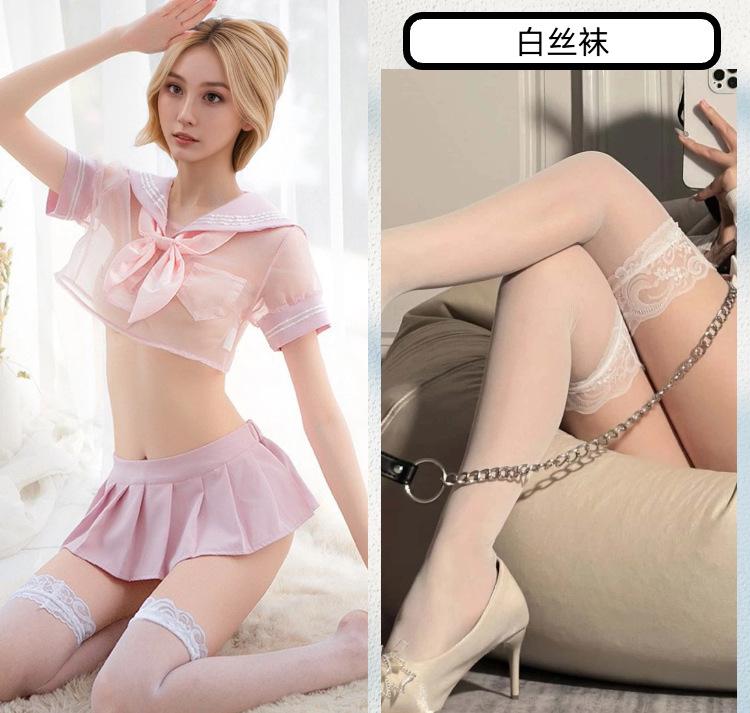 Sex Underwear Sexy Student Uniform Sailor Clothing Short Skirt Transparent Suit Seduction Cute College Style Fun