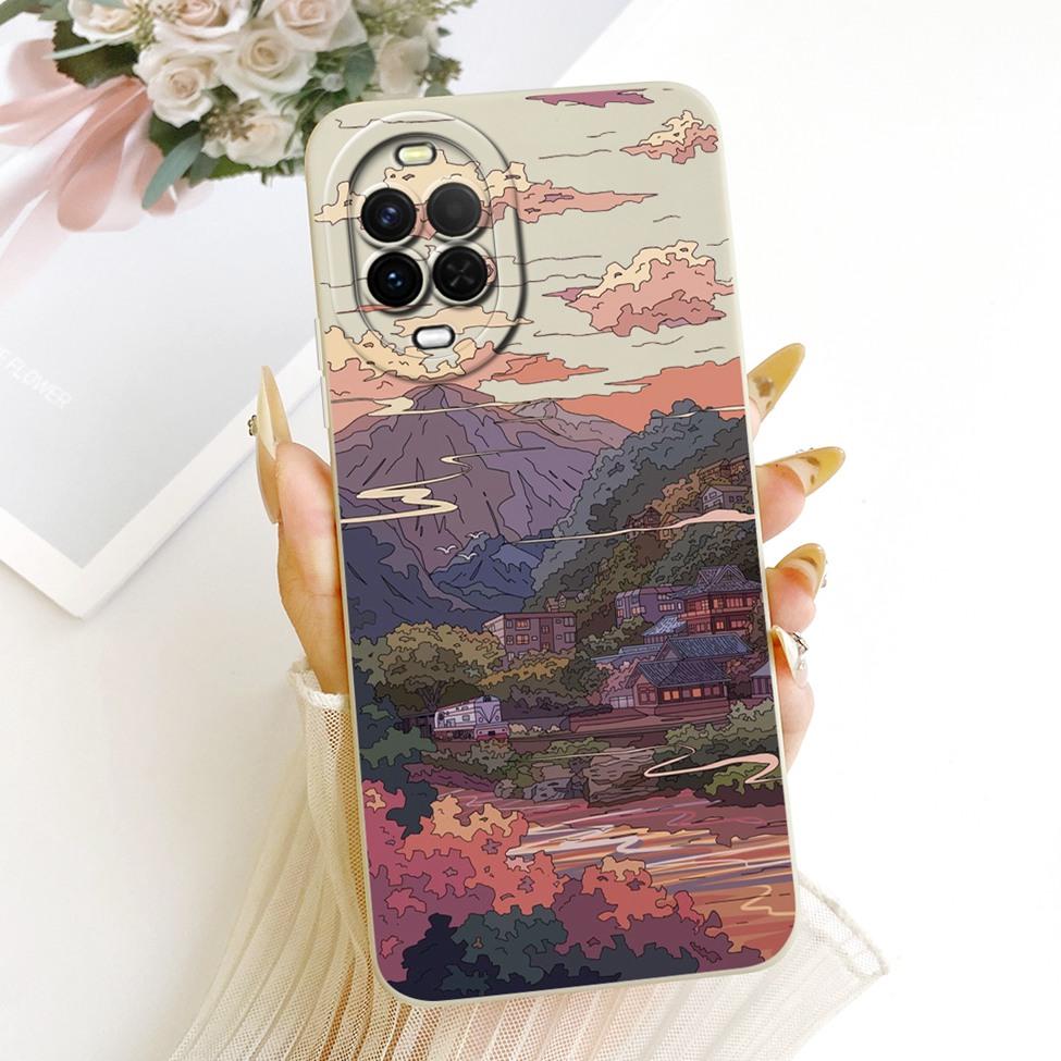 For Huawei Nova 15 Casing Silicone Luxury Fashion Kawaii Cute Painted Shockproof Funda For Huawei Nova15 PSN-AL00 Phone Case