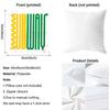 American Restaurant S-Subway-s Cushion Cover 2-in-1 Reversible Plush Pillow Cover | Car/Sofa/Bed | Perfect Gift