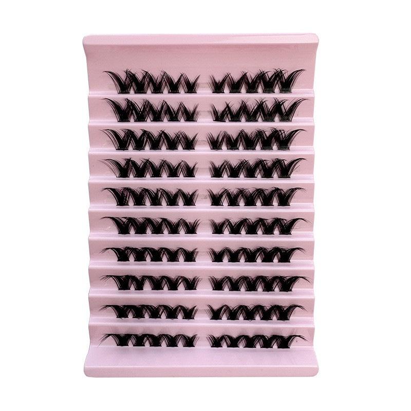 New Hot-Selling Segment Cluster False Eyelashes for Self-Grafting - Large Capacity for European and American Markets.