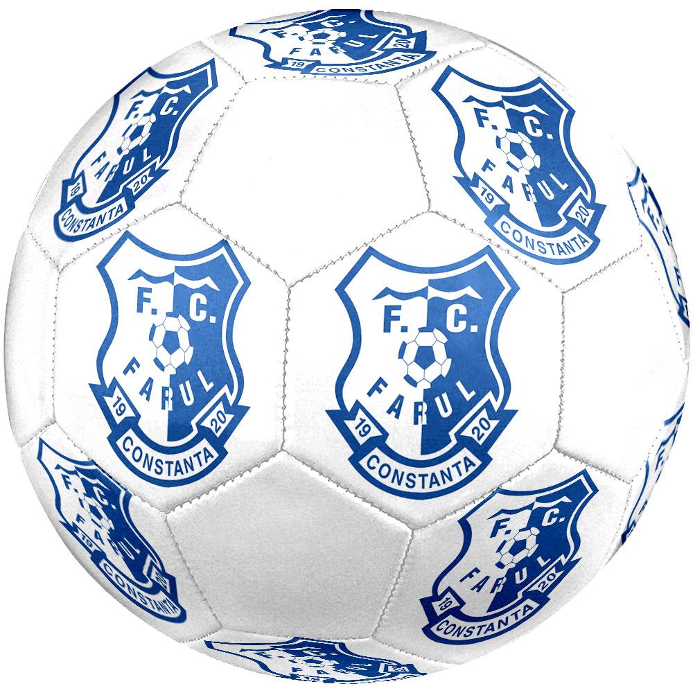 Farul FC Size 5 Soccer Ball, Machine-Stitched PVC, Durable & High Bounce, All Ages Fit, fan merchandise, matches & outdoor use.