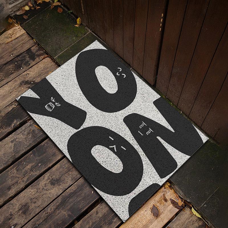 Cartoon Anti-slip Door Mat: Funny, Dirt-resistant, Cuttable Entrance Floor Mat