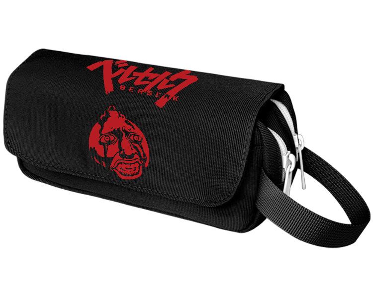 Piśmienne etui na długopisy z zamkiem błyskawicznym Cartoon Pen Case Anime Berserk School Supplies