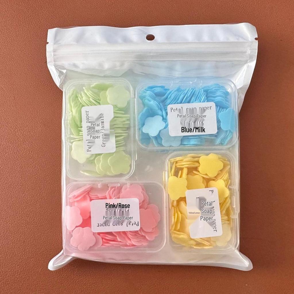 Portable Antibacterial Mini Soap Sheets for Students & Children