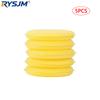 5PCS / 10PCS Car High Density Round Waxing Polishing Sponge Foam Sponge For Vehicle Furniture Glass Floor Wash Cleaning Tool