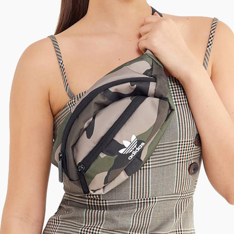 adidas Originals Polyester Sling Bag, Fanny Pack Regular Women's Camouflage CK6587