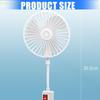 87HA Space Saving 5W Rotatable Socket Fan 360 Degree Adjustable Ventilation System Suitable for Bedroom Kitchen Room