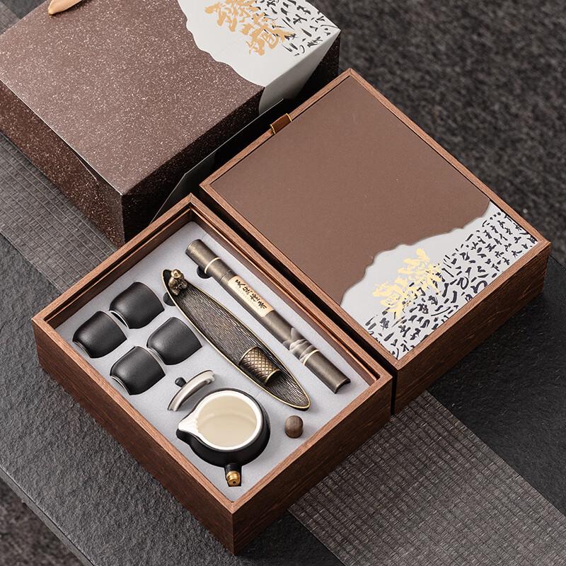 Chaxun Ceramic Tea & Incense Set
