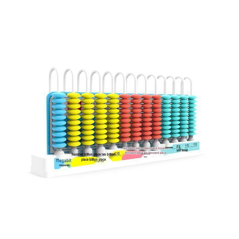 Fourth Grade Math Teaching Aid Set: Decimal Counter, Calculator, Activity Corner, and Puzzle Strips