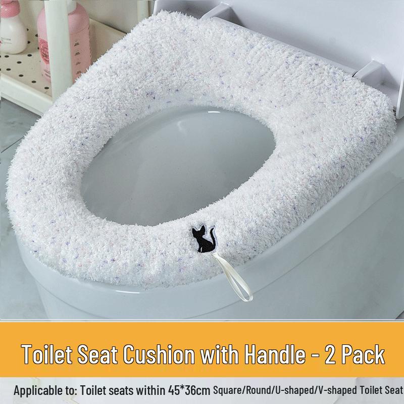 Thickened Plush Universal Toilet Seat Cover