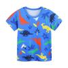 AostaBetty Boys' Round Neck Short Sleeve Summer Two-Piece Homewear Set