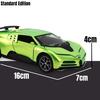 1/32 Bugatti EB110H Centodieci Leksaksbil Miniatyr Pressgjuten Super Sport Fordonsmodell Ljud & Ljus Samlarobjekt Gåva Till Pojke Barn