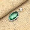Fantastic Aqua Apatite Gemstone Handmade 925 Solid Sterling Silver Jewelry Pendant For Her