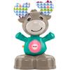 Fisher-Price Linkimals Musical Moose - Interactive Baby Toy with Numbers, Colors, Lights & Syncing Music (GHR20)
