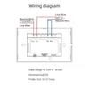Touchless Infrared Wall Switch Non Contact Hygienic Tempered Glass AC 100 240V 50 60Hz 10A Dual Status Lights L N Wiring