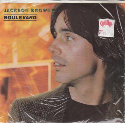 7inch Record JACKSON BROWNE - Boulevard E47003 Asylum Records 1980 US Rock Used