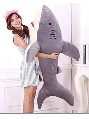 Arata Hayashi Peluche de Tiburón Extra Grande 130cm Almohada para Abrazar de TiburónPeluche de TiburónRegaloCelebraciónPeluche Suave Tiburón (Como se muestra en la imagen)