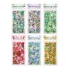 Yue Zhen Floral Retro Waterproof PET Die-cut Journal Stickers