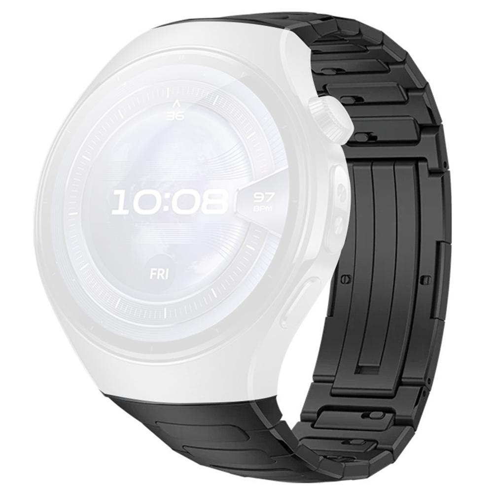 Pro Huawei Watch 5 46mm Titanová slitina Jednořadý náramek Rychloupínací Kovový Náhradní Pásek