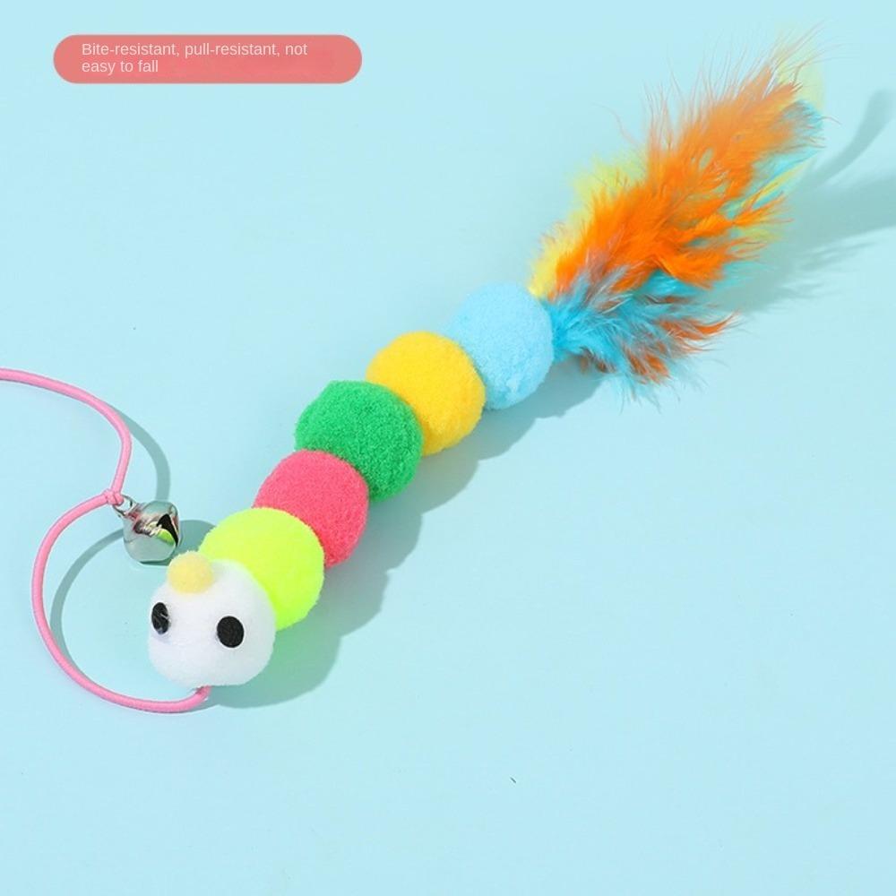 Self -hi Hanging Cat Toy Funny Stick Kitten Hanging Swing Fashion Pet Play  Cat