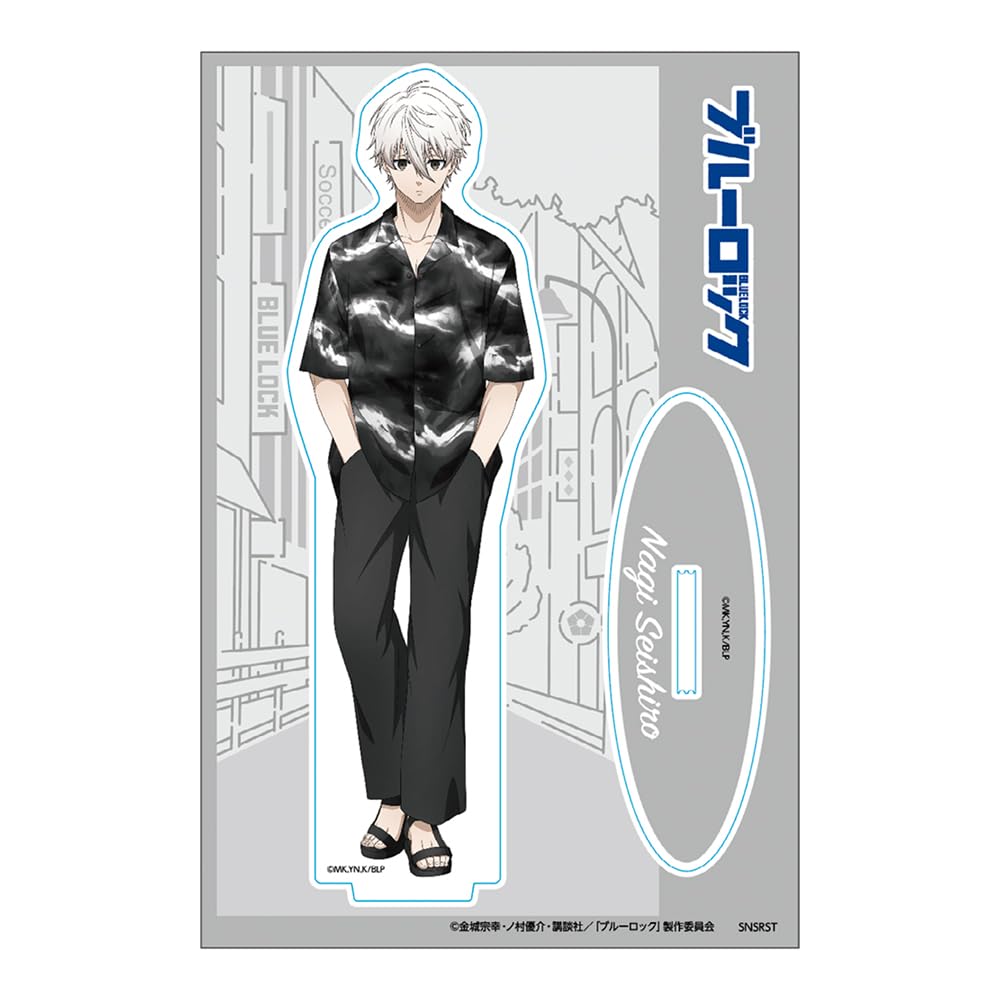 Sun-Star Blue Lock Mikage Reo Acrylic Stand, Approx. 100 × 150 mm