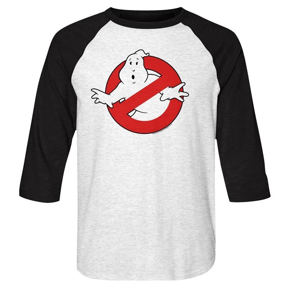 Real Ghostbusters Symbol 3/4 Sleeve TV Raglan 100