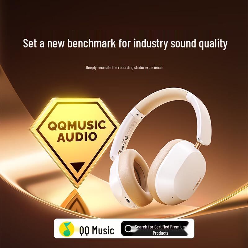 Ugreen HiTune Max5c Gold Label Hi-Res ANC Wireless Headphones